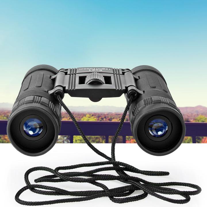 Image du produit Nedis SCBI1000BK Jumelles Grossissement : 8 Diamètre de l'objectif : 21 mm Distance interpupillaire : (8x, 21 mm)