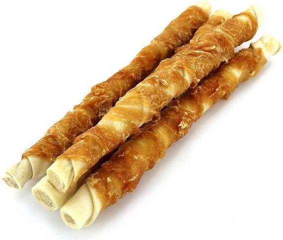 Actual product image Nobby StarSnack Barbecue MINI Wrapped Chicken (Adult, 1 pcs., 125 g)