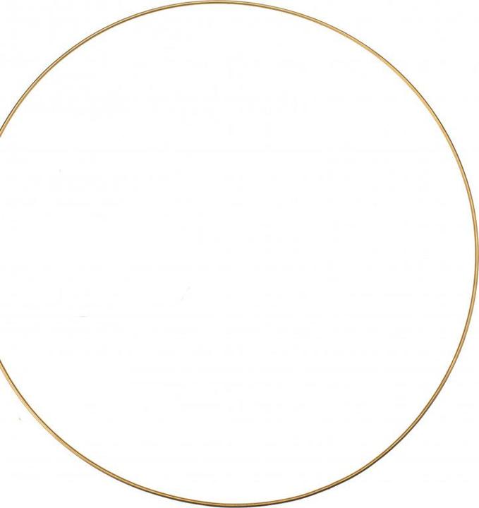 Glorex Anneau métallique doré (0.50 m)