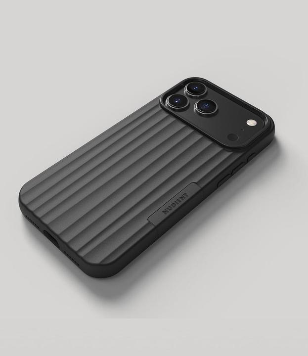 Actual product image Nudient Bold MagSafe Case Apple iPhone 17 Pro Max Charcoal Black (Apple iPhone 17 Pro Max)