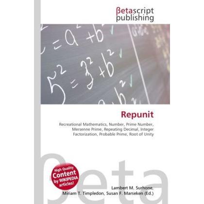 Repunit, Schulbücher