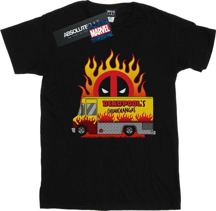 Image du produit - T-shirt DEADPOOL CHIMICHANGAS VAN - Garçon (152, 158)