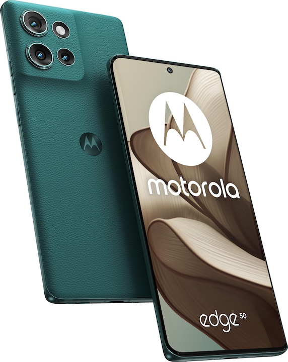 Productafbeelding Motorola Edge 50 512 GB Groen (512 GB, Jungle Groen, 6.67", Dubbele SIM, 50 Mpx, 5G)