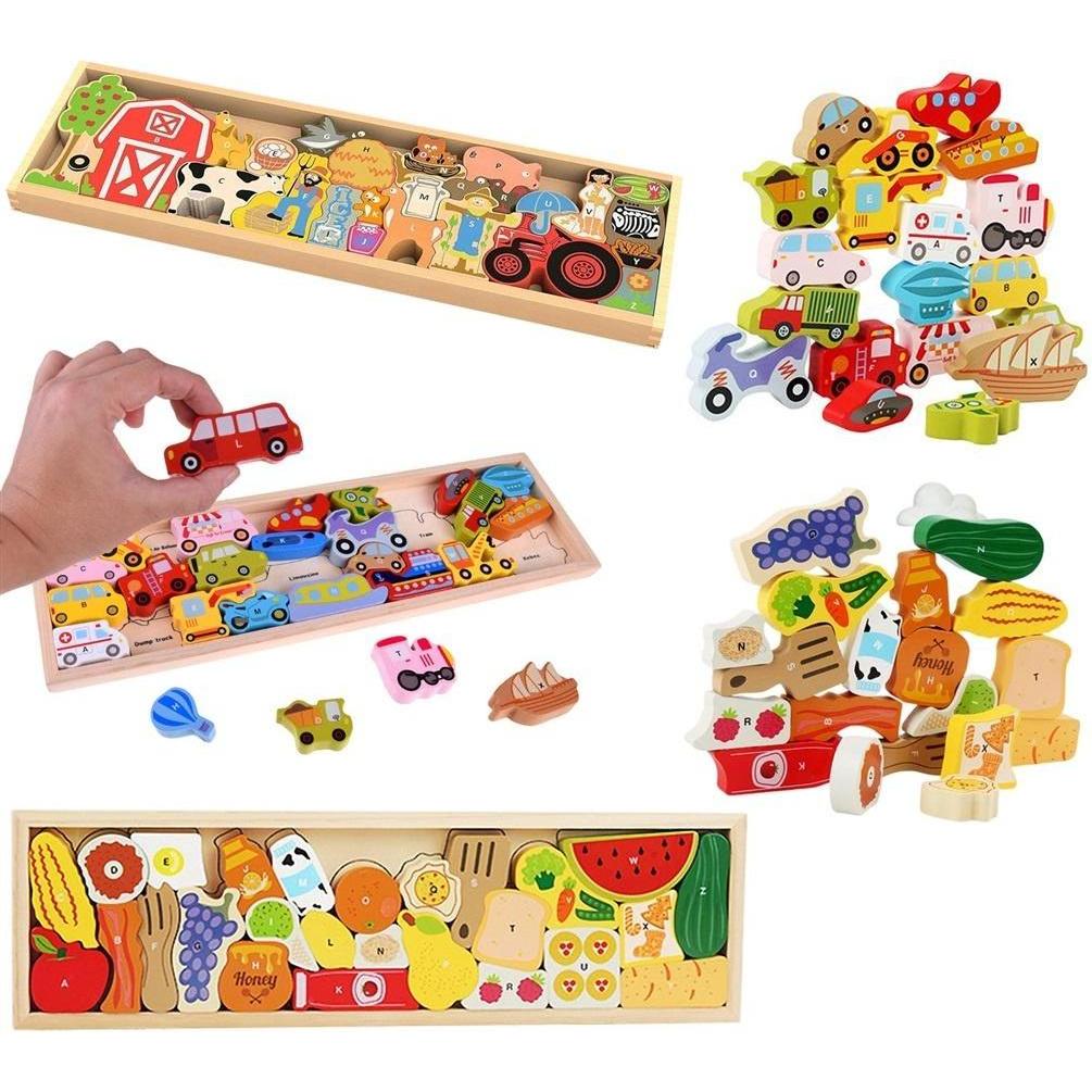 Trifox Holzpuzzle 26 Teile (26 pezzi)