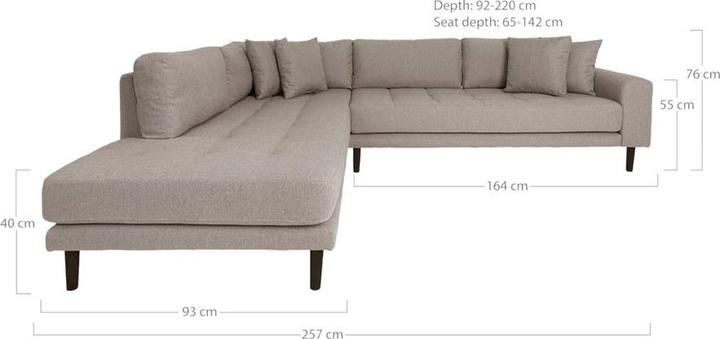 Produktbild House Nordic Lido (Ecksofa)