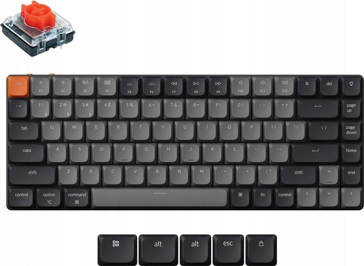 Immagine prodotto Keychron K3 QMK V3 (US, Cablato, Senza fili)