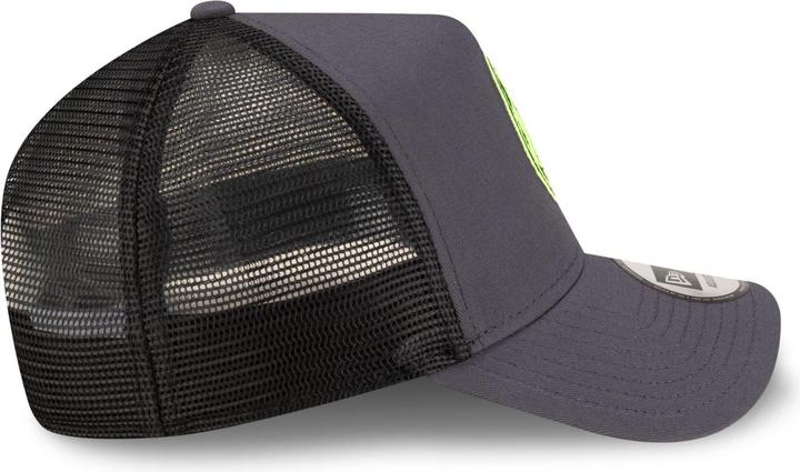 Produktbild New Era A-Frame Mesh Trucker Cap - AC Milan charcoal