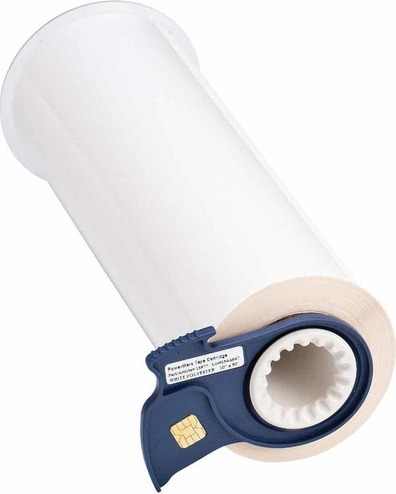 Actual product image Brady B85-250x15-569-WT, high-performance polyester, white, glossy, 250.00 mm x 15.00 m, permanent (25 cm)