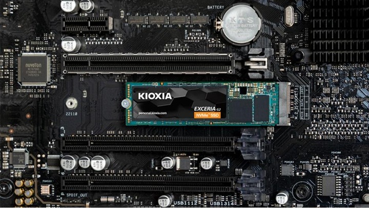 Actual product image Kioxia Exceria G2 (500 GB, M.2 2280)
