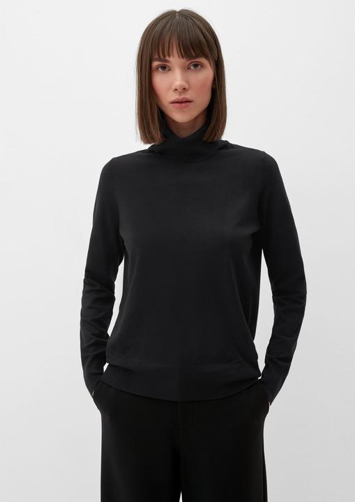 Produktbild S.Oliver Strickpullover Feinstrickpullover mit Rollkragen (36)