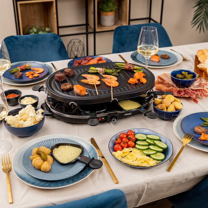 Produktbild Princess 162700 Raclette 8 Oval Grill Party