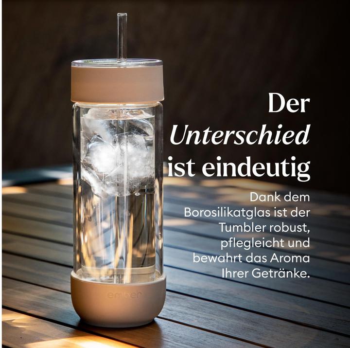 Actual product image Ember Kaffeebecher Cold Tumbler 473 ml, 1 Stück, Beige (0.47 l)