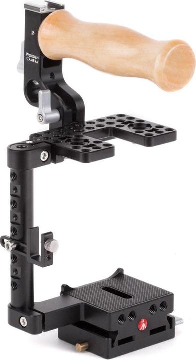 Actual product image Wooden Camera Unified DSLR Cage (Small) with Wood Grip (Cage)