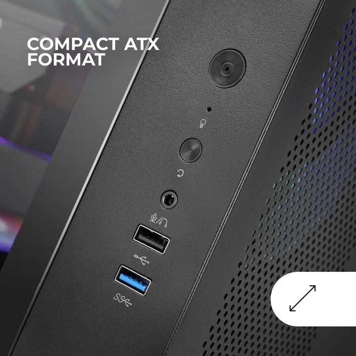 Produktbild Mars Gaming Mcv-One (ATX, mATX, Mini-ITX)