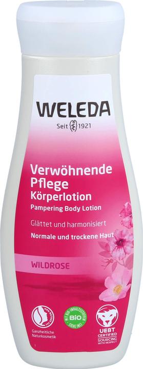 Weleda Wilde Roos Harmoniserend (Lichaamslotion, 200 ml)