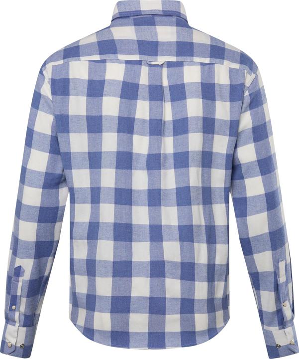 Produktbild John F. Gee Karo-Flanellhemd, Langarm, Kentkragen, Modern Fit (8XL)