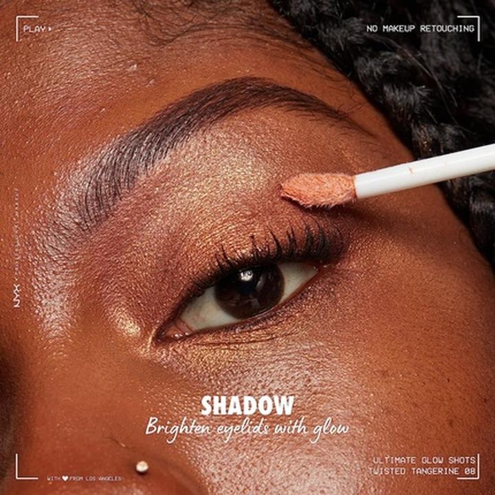 Actual product image NYX Professional Make-Up Ultimate Glow Shots (Twisted Tangerine)