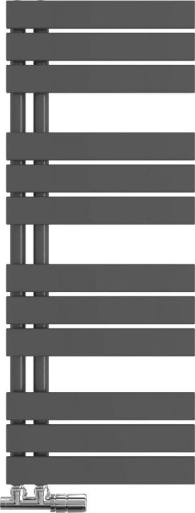 Emke Bathroom Radiator Towel Rail Adjustable Temperature Control 100x40cm Black 456W