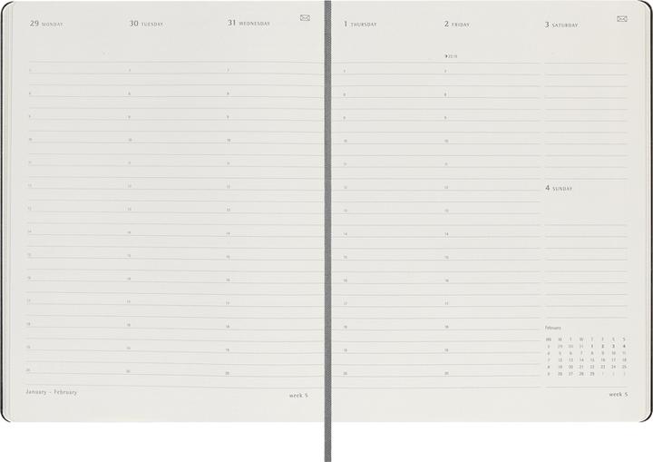 Produktbild Moleskine Smart Kalender (19 x 25 cm, Englisch)