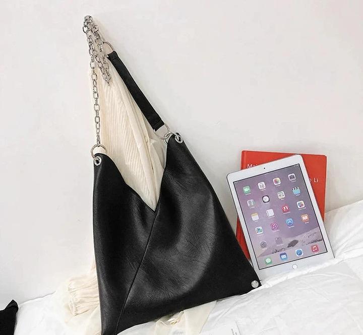 Produktbild Only-Bags.Store Lederhandtaschen Taschen Designer Grosse Kapazität Tote Einfache Kette Schulter