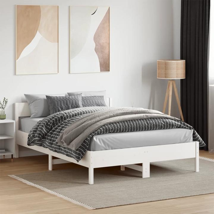 Actual product image vidaXL Bettgestell (200 x 200 cm)