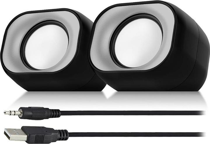 Produktbild Eminent 2.0 Stereo speaker set for PC and laptop, USB powered