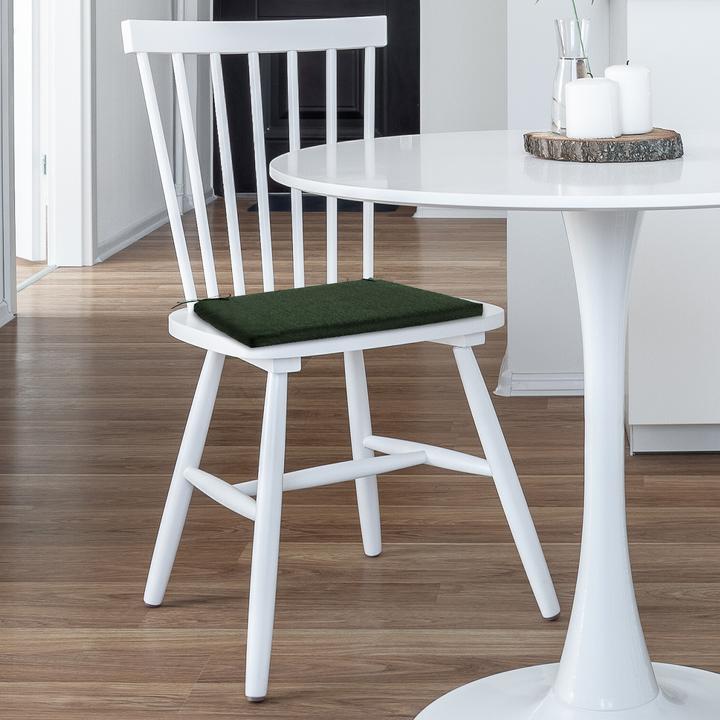 Produktbild Natura Punto Stuhlkissen Outdoor mit Bändchen, 2er Set (40 x 40 cm)