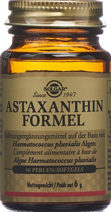 Produktbild Solgar Astaxanthin Formel Perlen (30 Stk., Gel, 105 g)