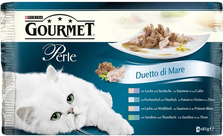 Produktbild Gourmet Perle Duetto di Mare (Adult, 4 Stk., 85 g)