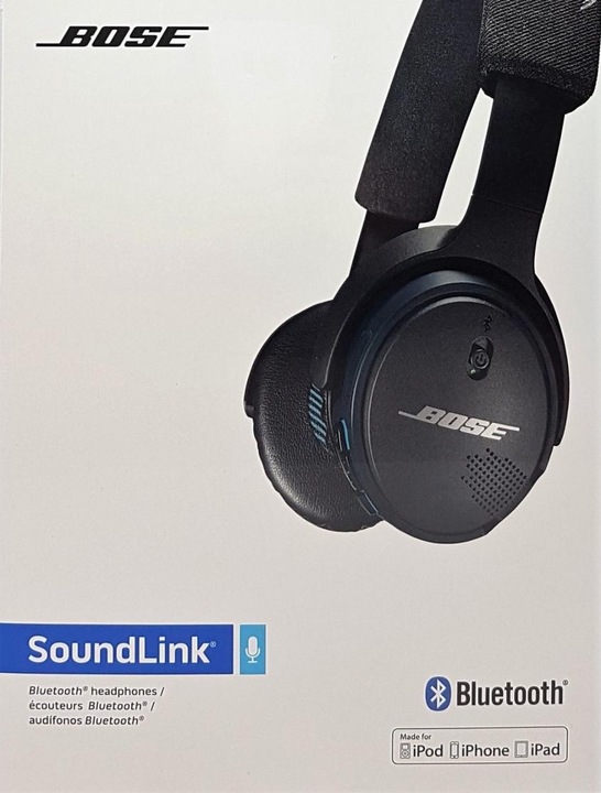 Produktbild Bose SoundLink OnEar Bluetooth Headphones (15 h, Kabelgebunden)