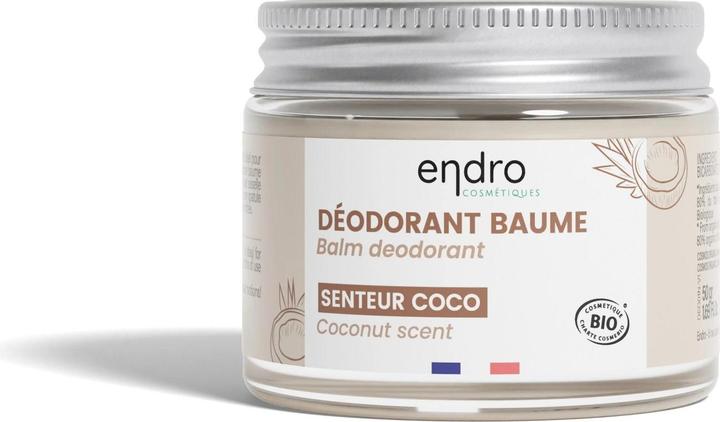 Actual product image Endro Cosmétiques Deodorant natürlich Kokosnuss inklusive Spachtel 50 ml (Crème, 50 ml)