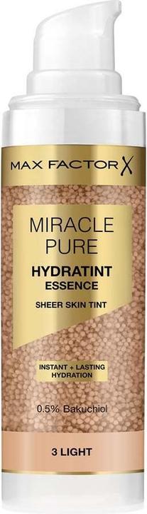 Image du produit Max Factor Foundation Miracle Pure Hydratint Essence 3 Light, 30 ml (3 Light)