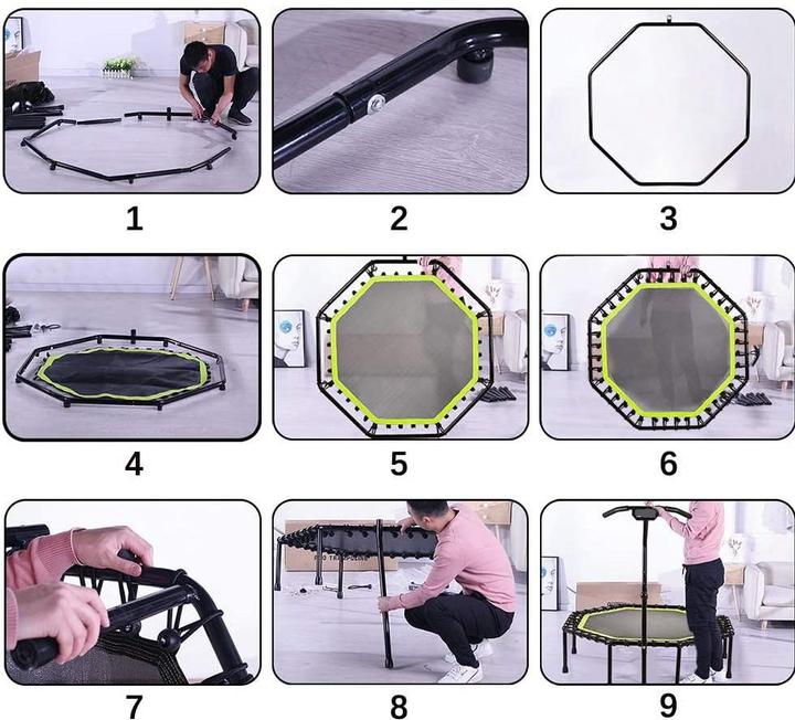 Immagine prodotto Stride Jumping Fitness Trampolin Aerobic (130 cm)