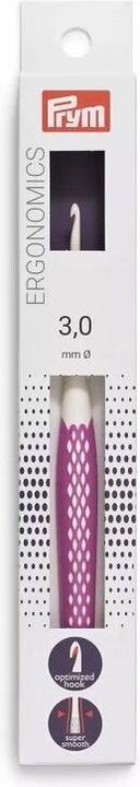 Prym Crochet hook ergonomics 3.00 mm, 16 cm