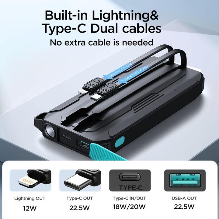 Produktbild Joyroom JR-L017 (10000 mAh, 22.50 W, 37 Wh)