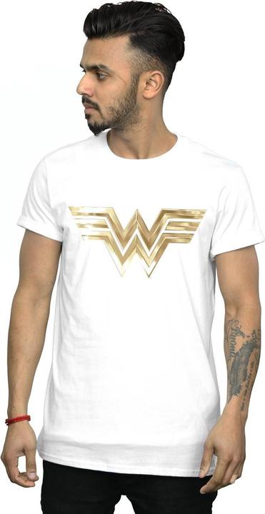 Immagine prodotto Wonder Woman 84 Gold Emblem Maglietta Uomo (4XL)
