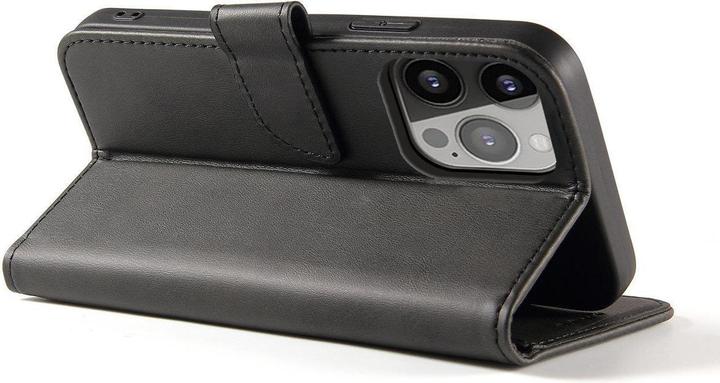 Actual product image Hurtel Magnet Case for Samsung A55 with flap and wallet - black (Samsung Galaxy A55)