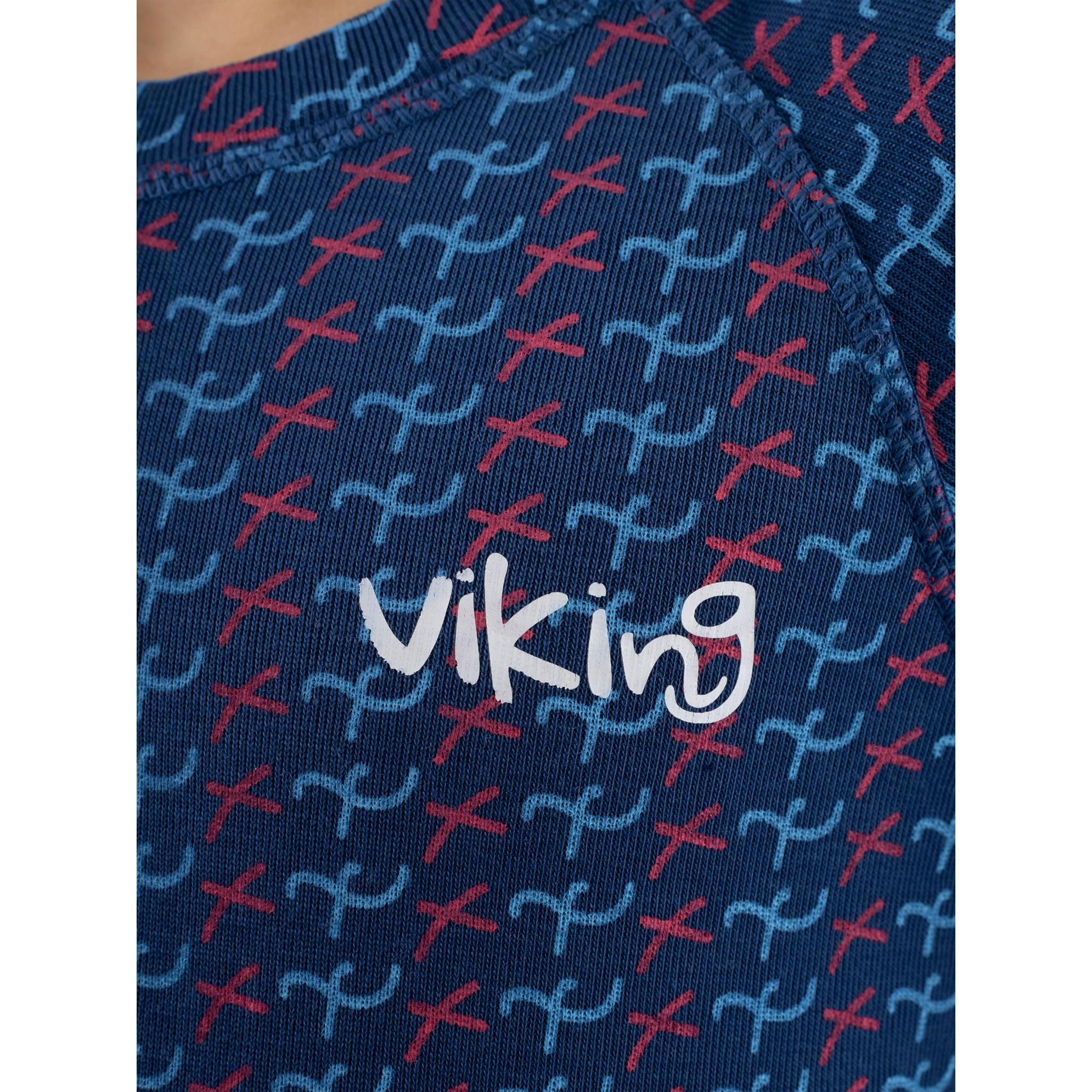 Thumbnail - Vikingsports, Sport-BH, Europe Nino Unterwäsche Set Kinder blau Kindergrösse 128 2021 (128), Blau, Pink, 128