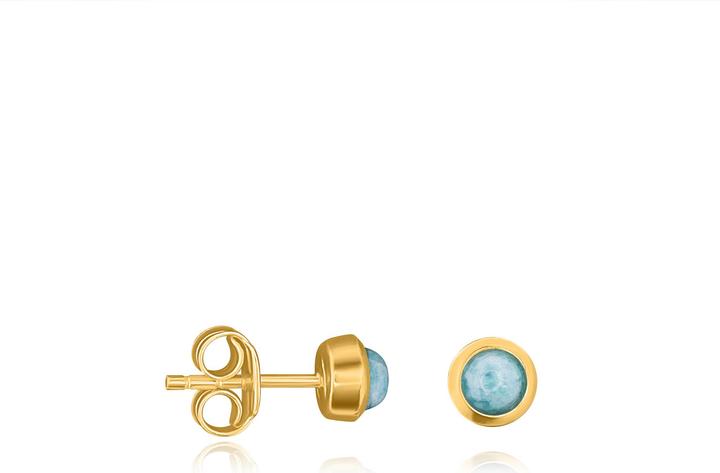 Gelbgold, Blau, Mint, Türkis