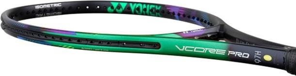 Actual product image Yonex VCORE Pro 97H green purple (330g) Tennis racket (3, 330 g)