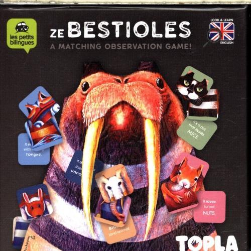 Immagine prodotto Topla Ze bestiolles - Gioco di osservazione degli abbinamenti (Multilingue)