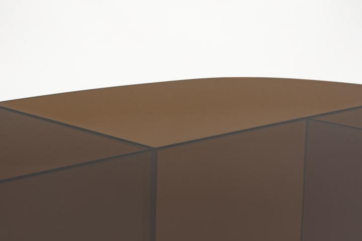 Image du produit Zuiver Coffee Table Linea Brown (60 x 80 x 40 cm)