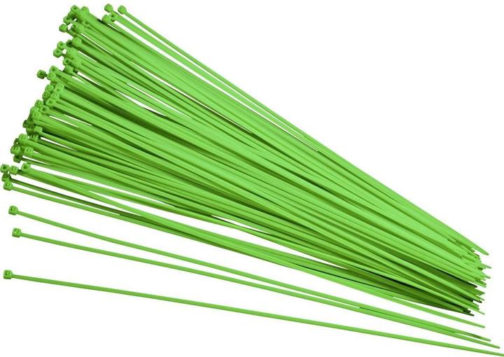 Image du produit Tru Components Colliers de serrage phosphorescents (Serre-câbles en plastique, 300 mm, 100 pcs)