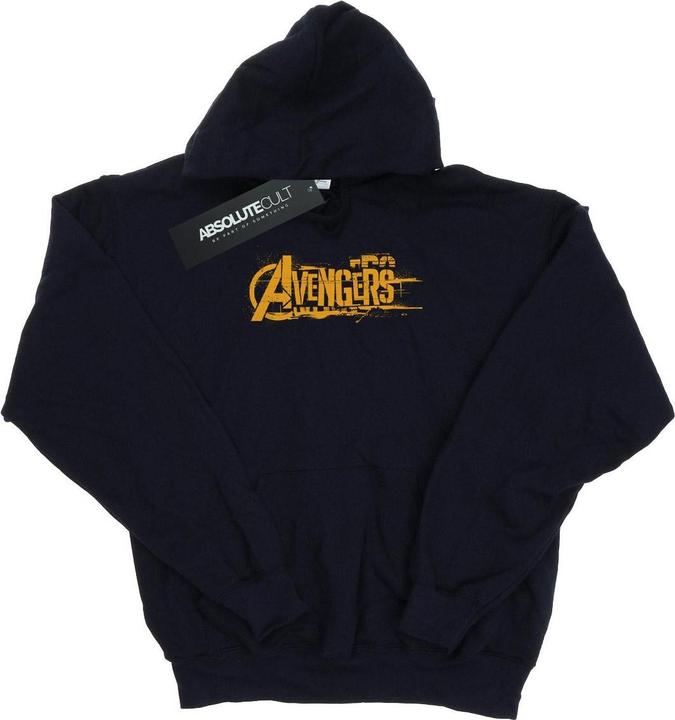 Produktbild Avengers Infinity War Orange Logo Hoodie (XXL)