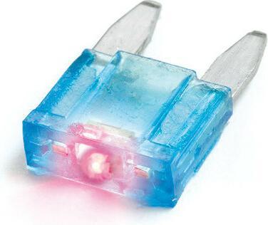 Actual product image Lampa Smart Led, Mix 10 micro blade fuses with LED indicator light, 12/32V