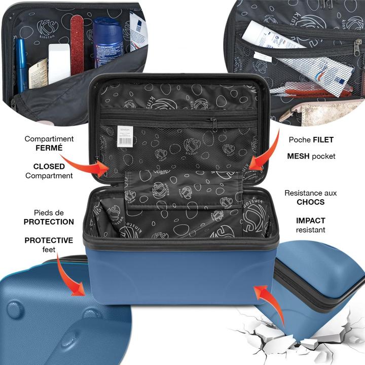 Produktbild Only-Bags.Store Kosmetiktasche für die Reise - Kleines Modell, wasserdicht