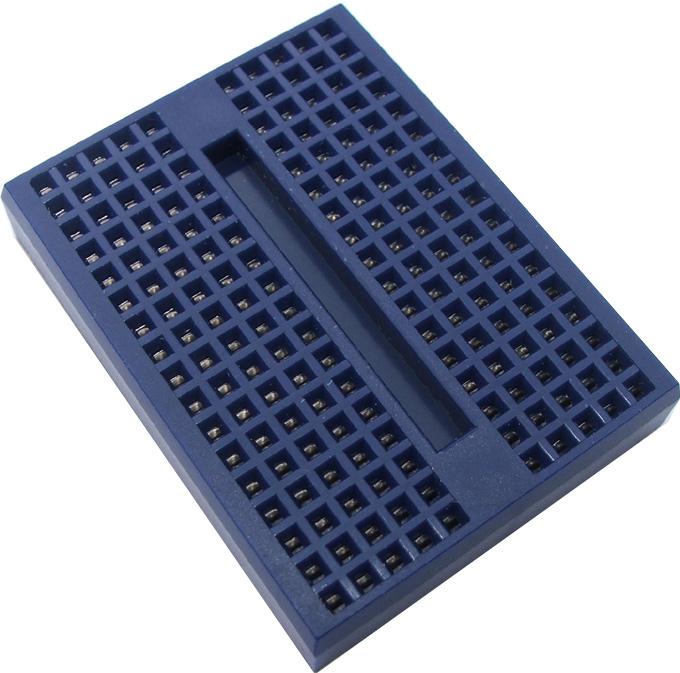 Actual product image Play-Zone breadboard-170 blue breadboard