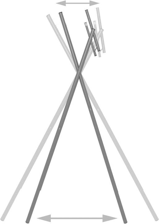 Produktbild vidaXL Tischbein (45 x 53 x 108 cm)