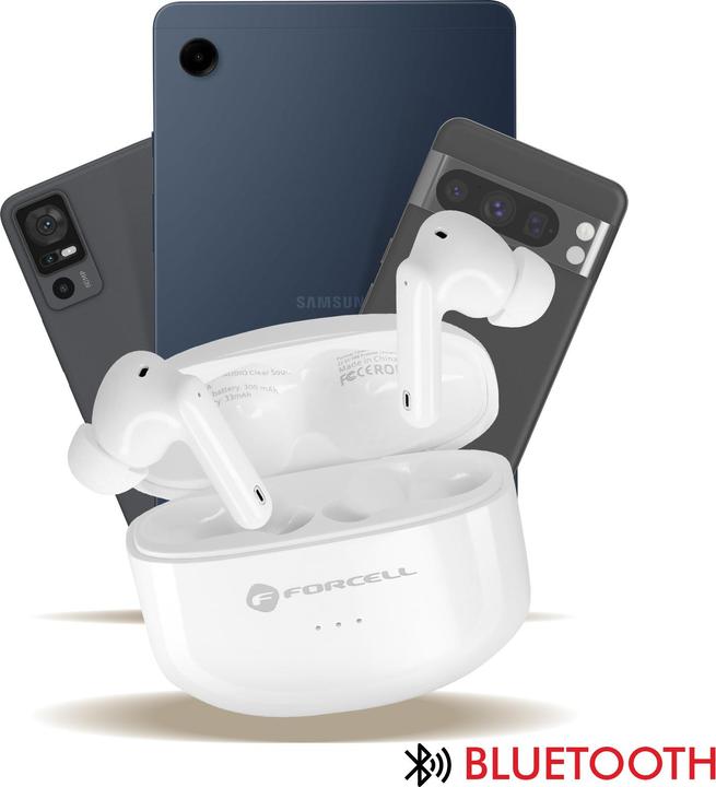 Actual product image Forcell TWS-FCL-BK, 8 hours duration (ANC, 8 h, Wireless)