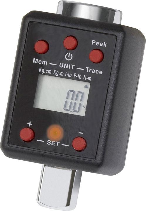 Actual product image Kraftwerk Digital torque adapter 3/8" 27-135 Nm (3/8", 27 Nm, 135 Nm)